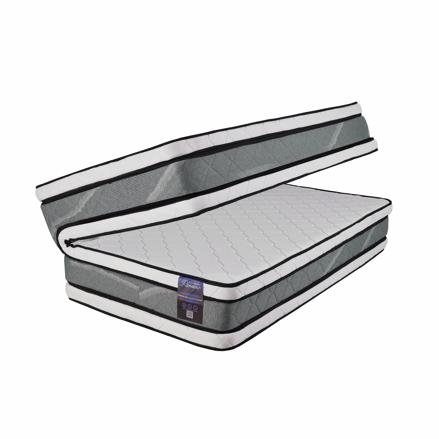 Colchón Premium Doble Pillow Plegable