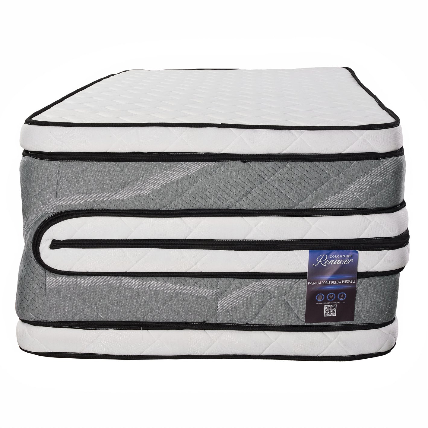 Colchón Premium Doble Pillow Plegable